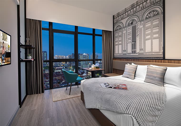 GUESTS ROOMS AND FEATURES